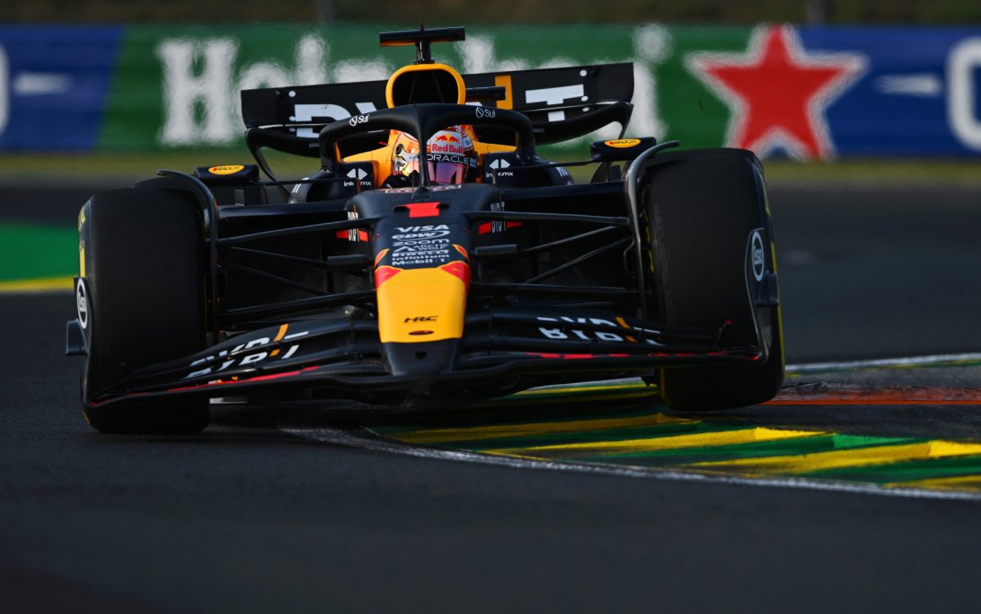 Verstappen FP2 Hungary