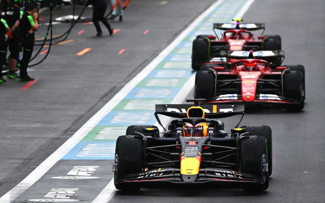 Verstappen wet Qualifying Belgium