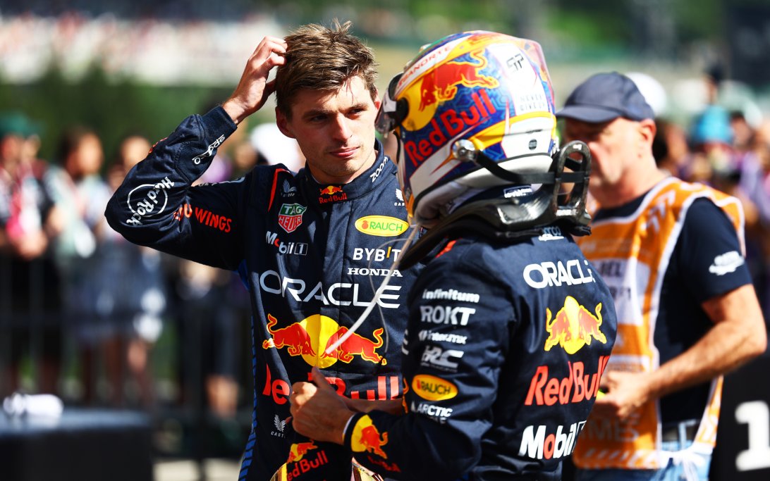 Verstappen Perez post Belgium