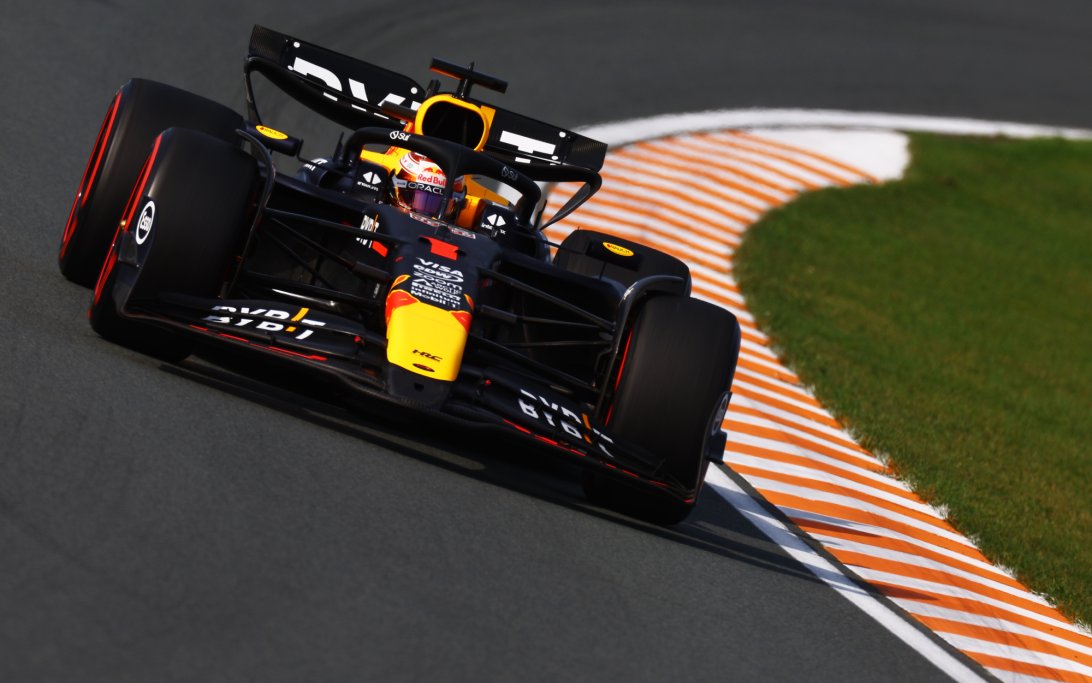 Verstappen FP2 Zandvoort