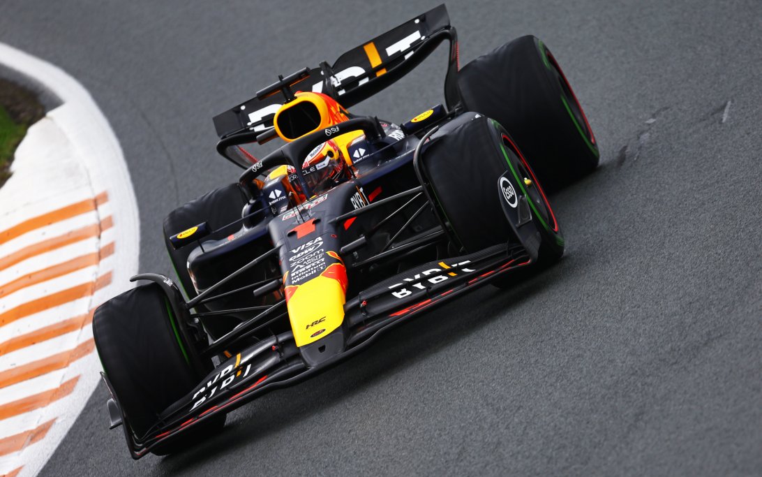 Verstappen wet FP3 Zandvoort