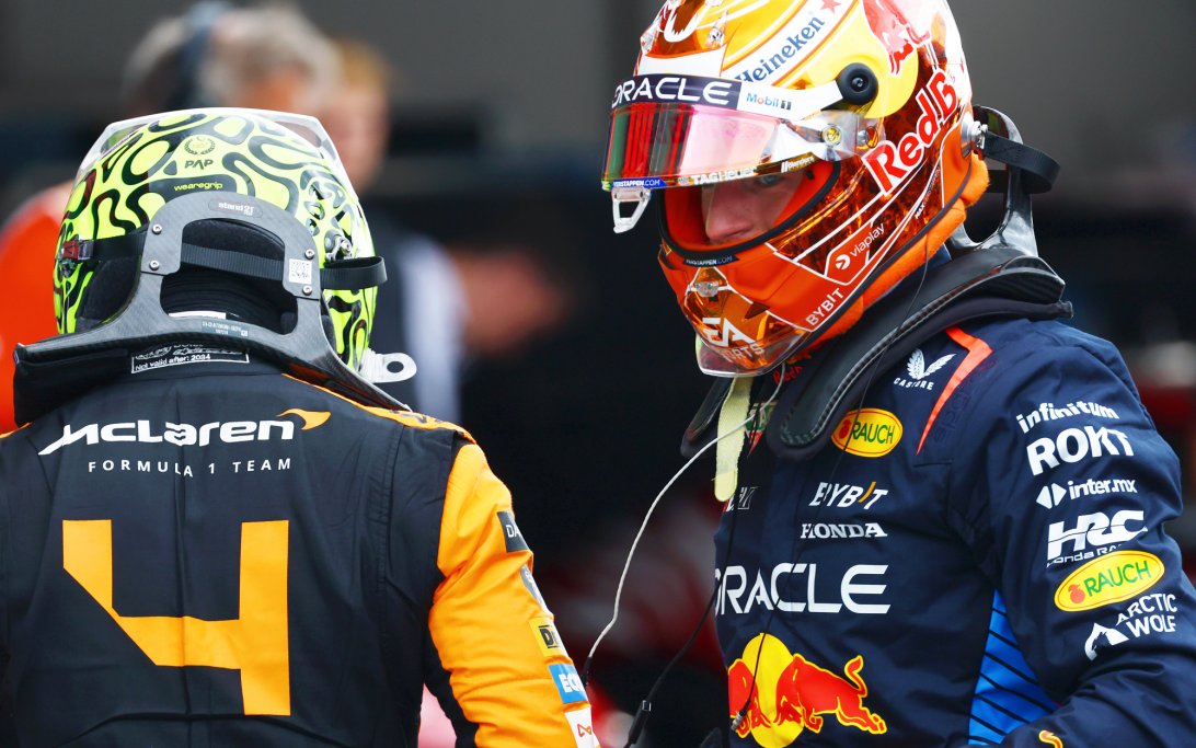 Verstappen Norris Qualifying Zandvoort