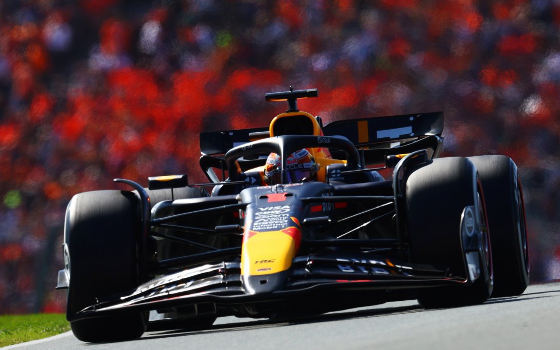 Verstappen race Zandvoort