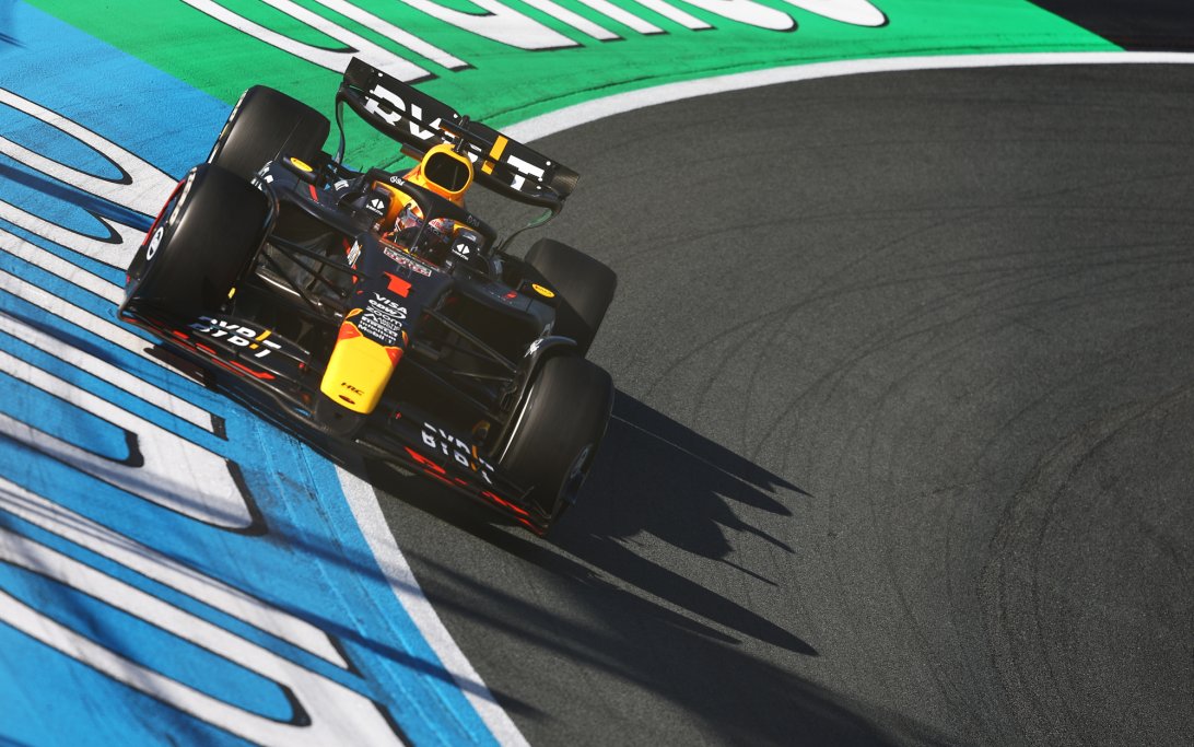 Verstappen race Zandvoort