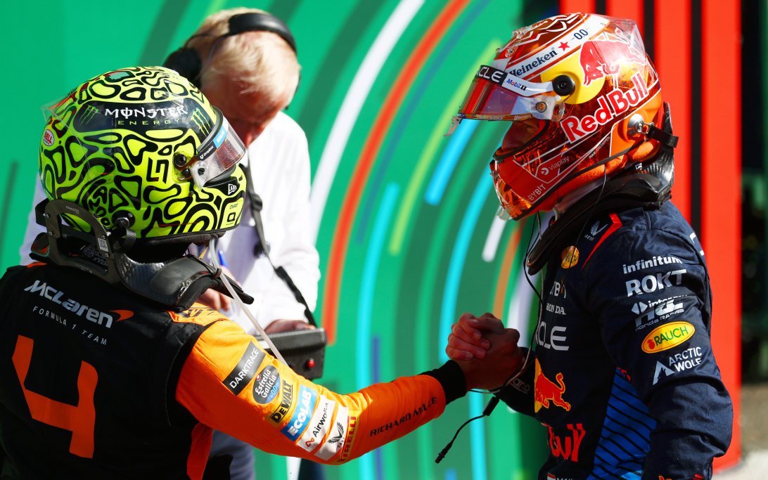 Verstappen Norris Zandvoort