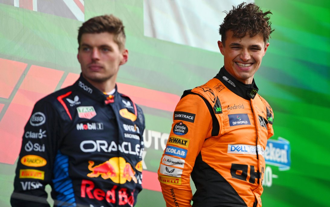 Verstappen Norris Zandvoort