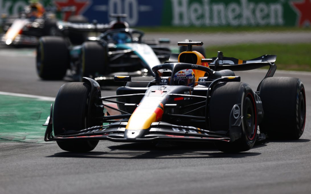 Verstappen race Italy