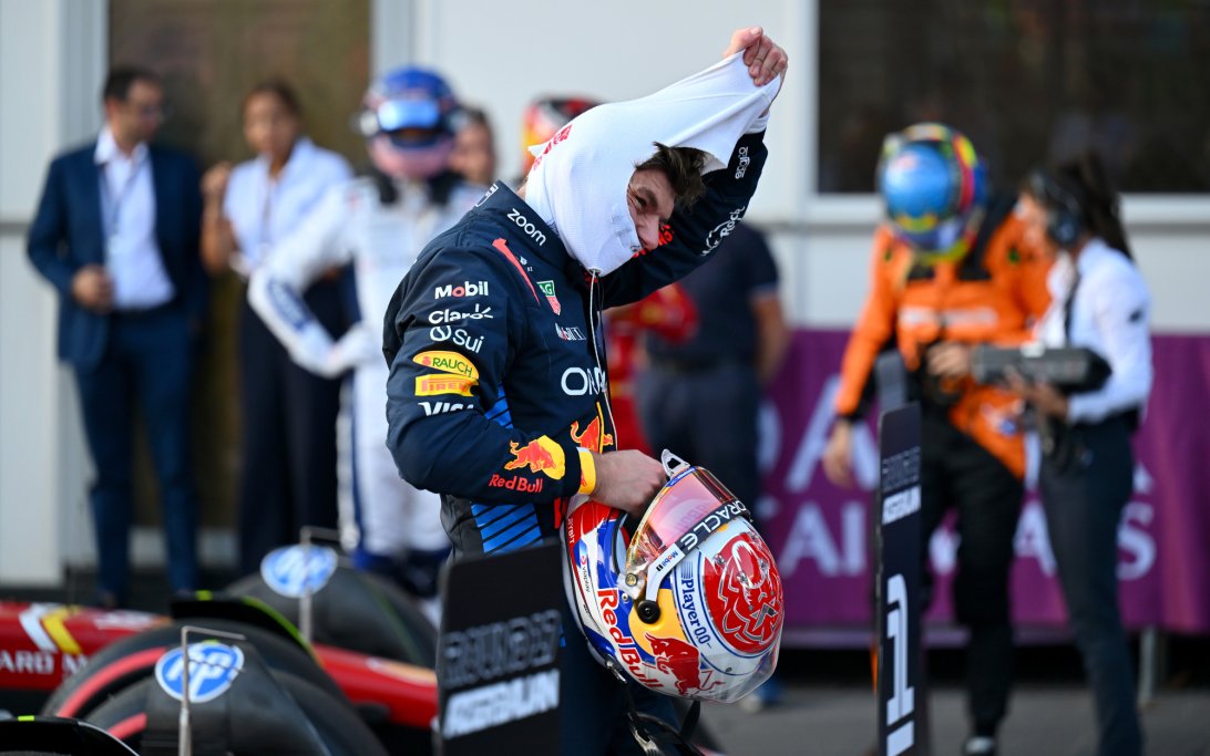 Verstappen Qualifying Baku