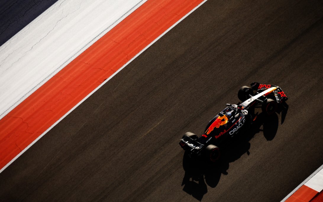 Verstappen qualifying Austin