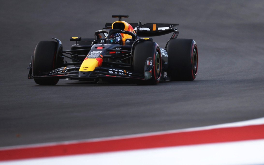 Verstappen qualifying Austin