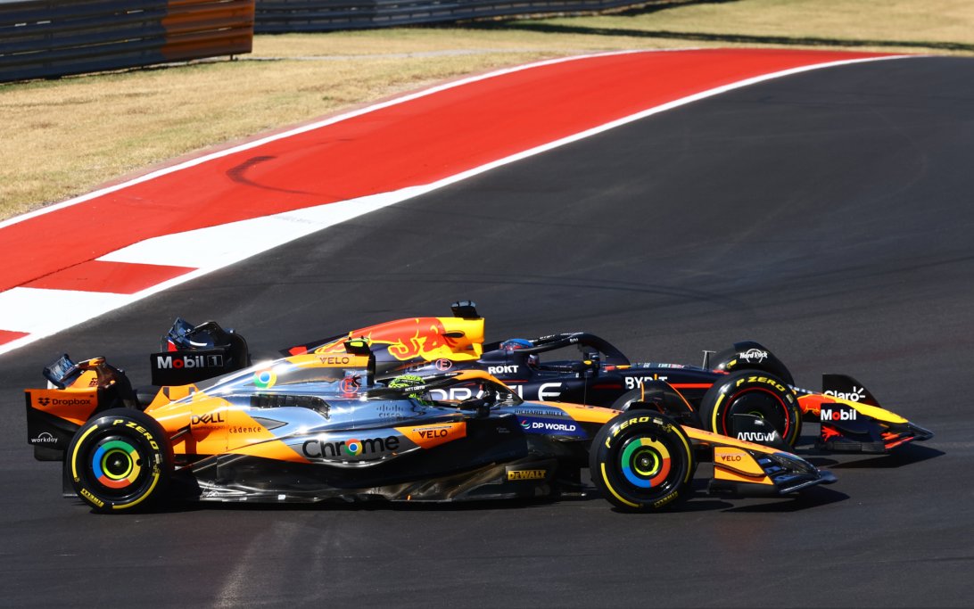 Verstappen Norris Austin