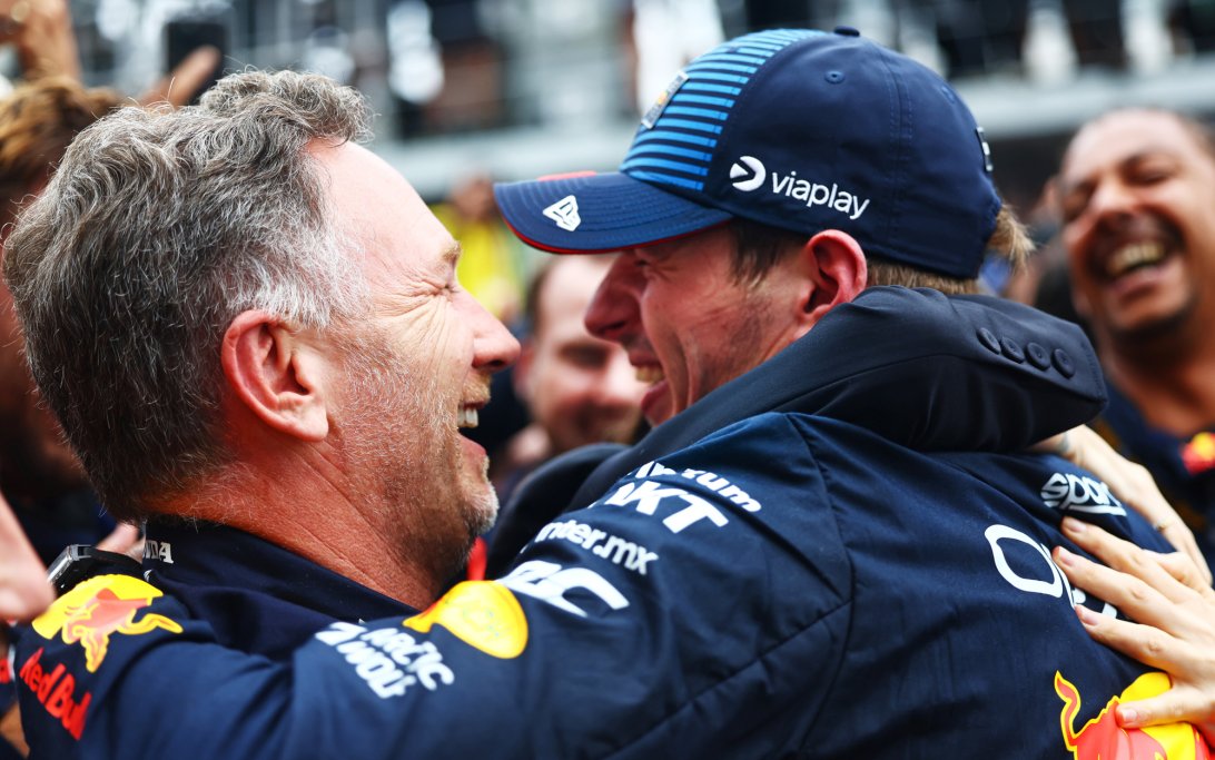 Verstappen Horner win Brazil