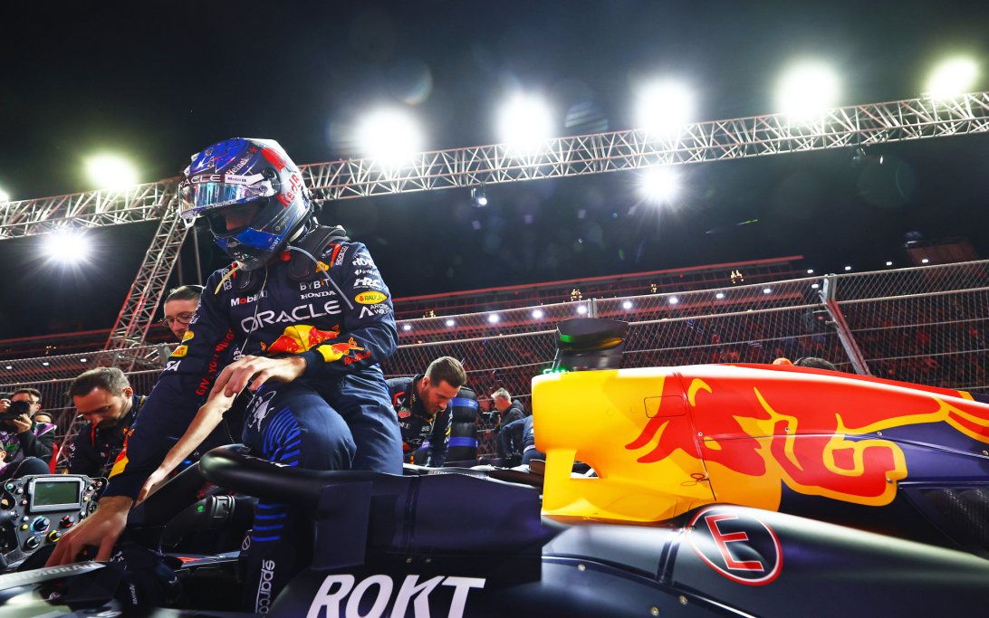 Verstappen grid race Las Vegas