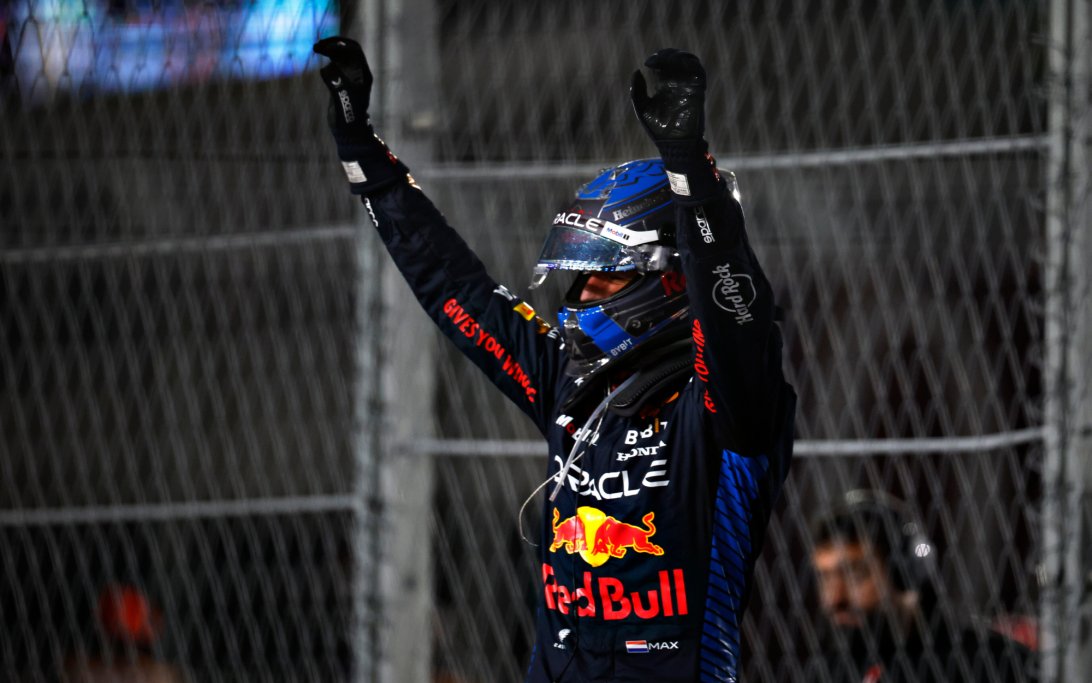 Verstappen World Champion Las Vegas 2024