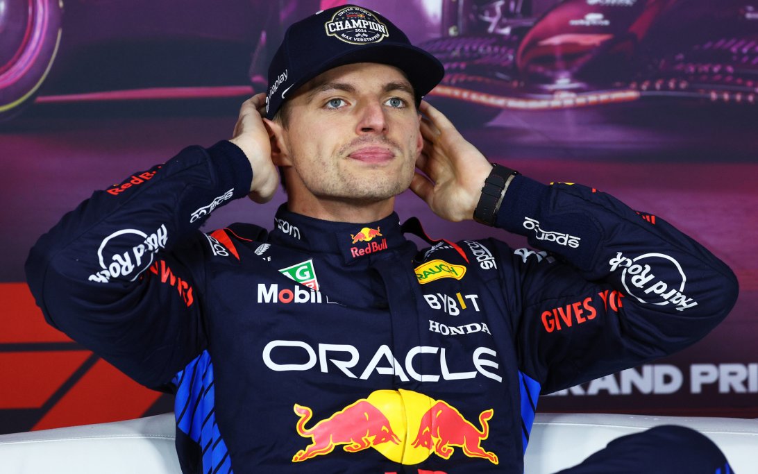 Verstappen Las Vegas champion presser