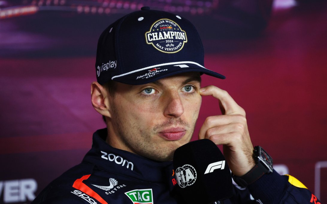 Verstappen Las Vegas champion presser