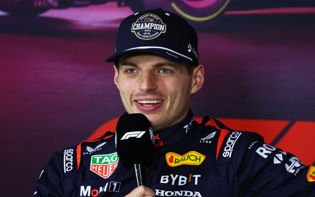Verstappen Las Vegas champion presser