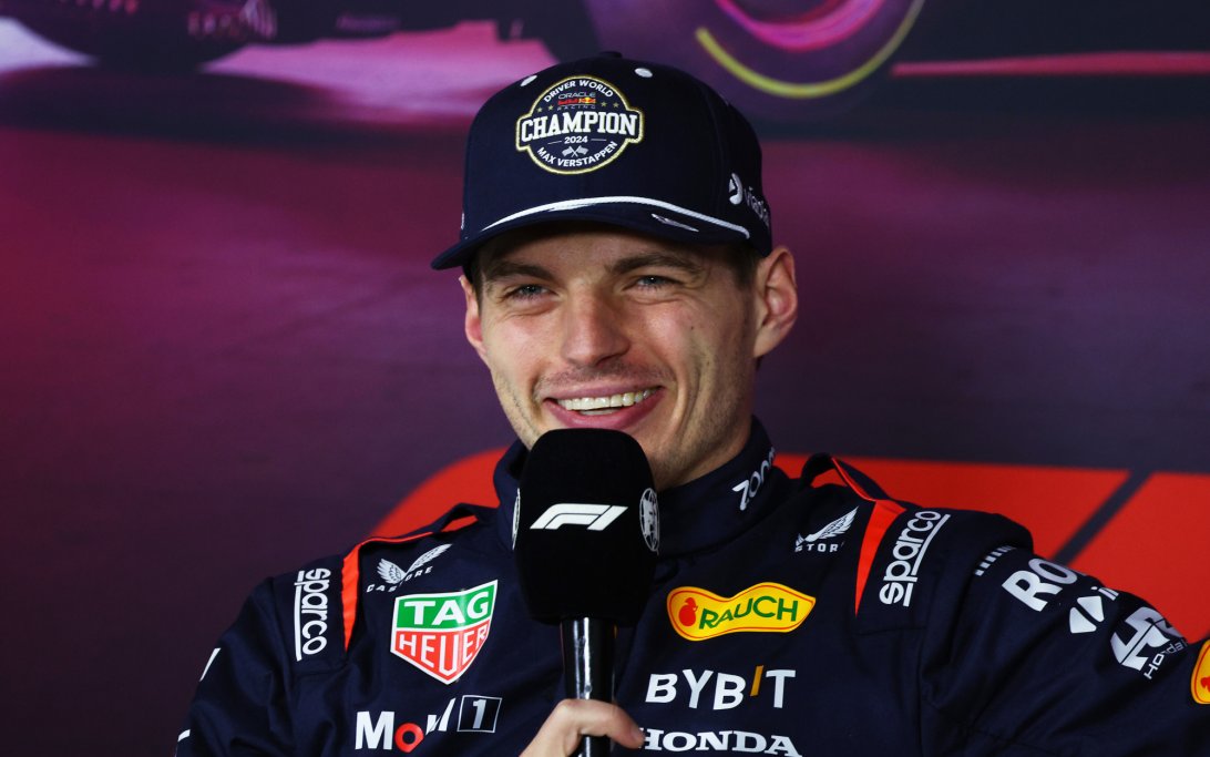 Verstappen Las Vegas champion presser