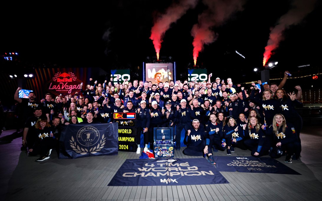 Verstappen Las Vegas champion