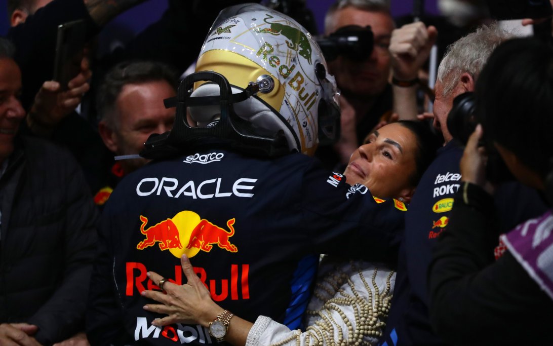 Verstappen and mum Qatar