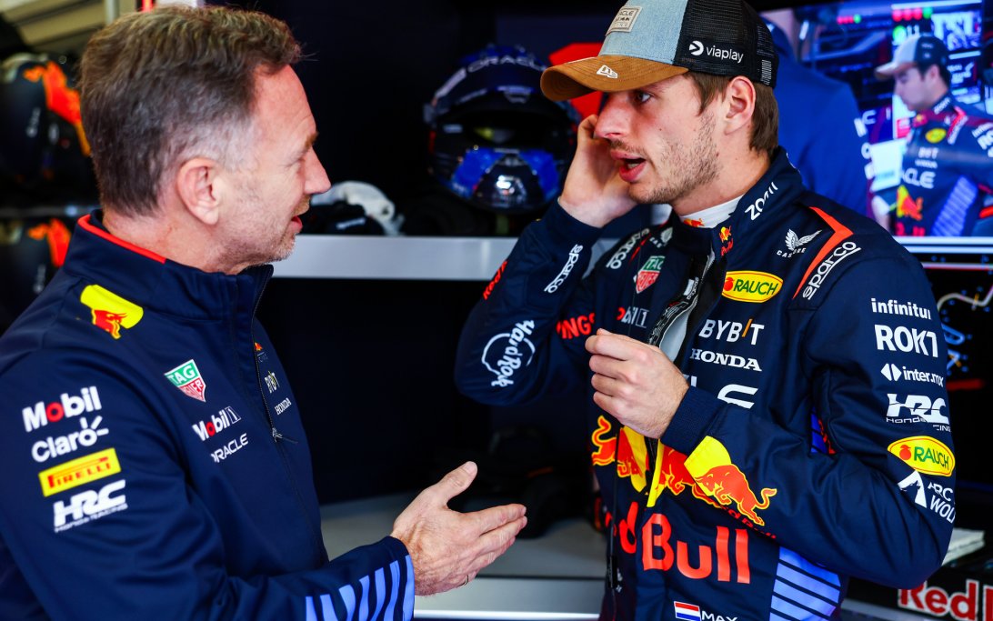 Verstappen Horner Austin