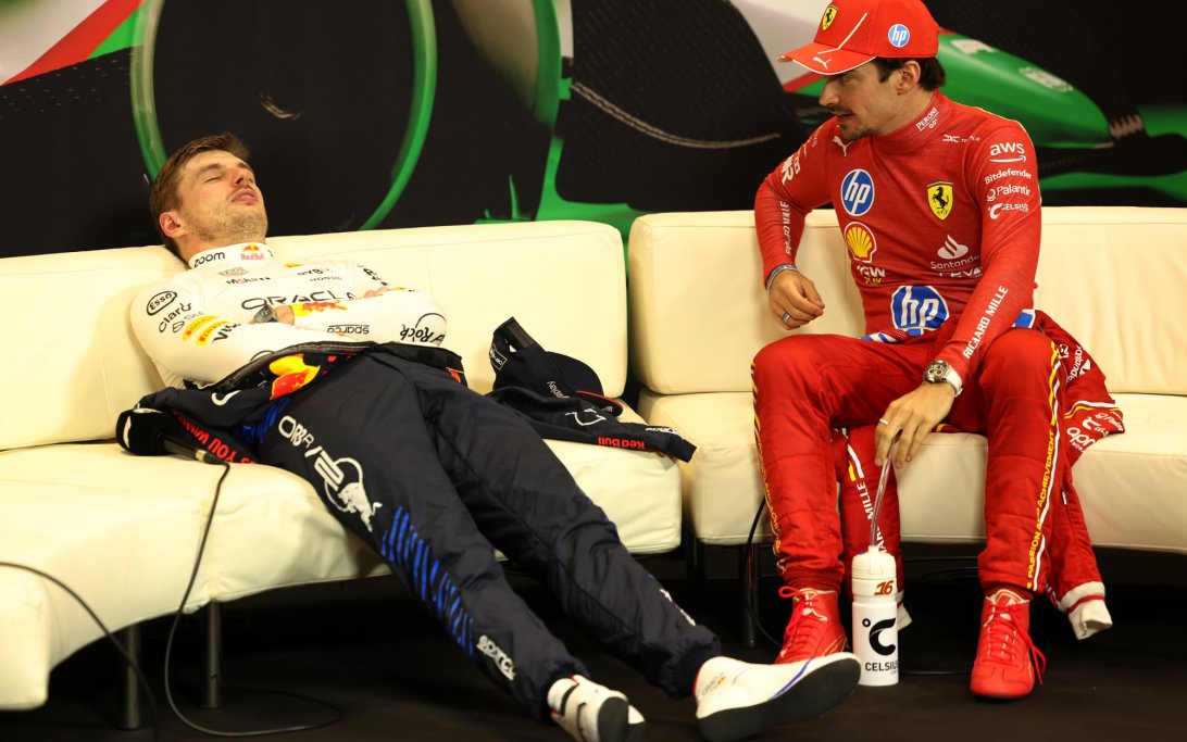 Verstappen Leclerc