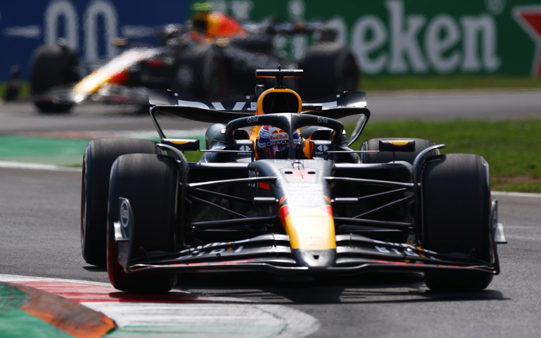 Verstappen race Italy