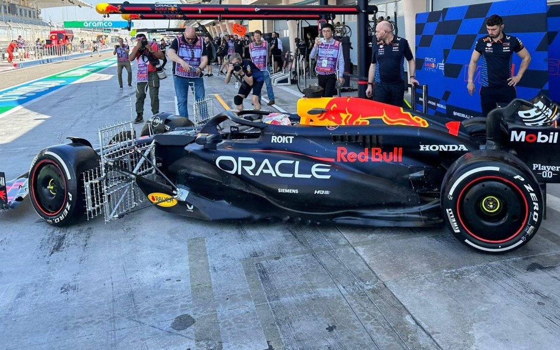 Verstappen Bahrain test