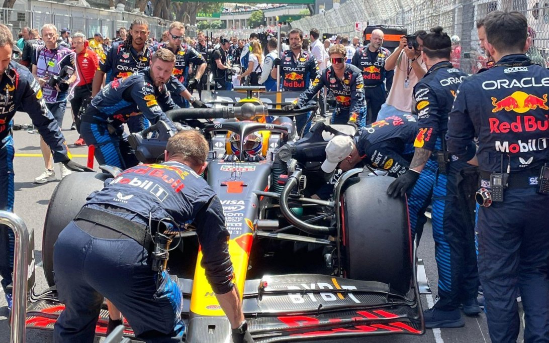 Verstappen grid Monaco