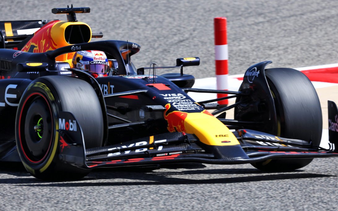 Verstappen Bahrain test