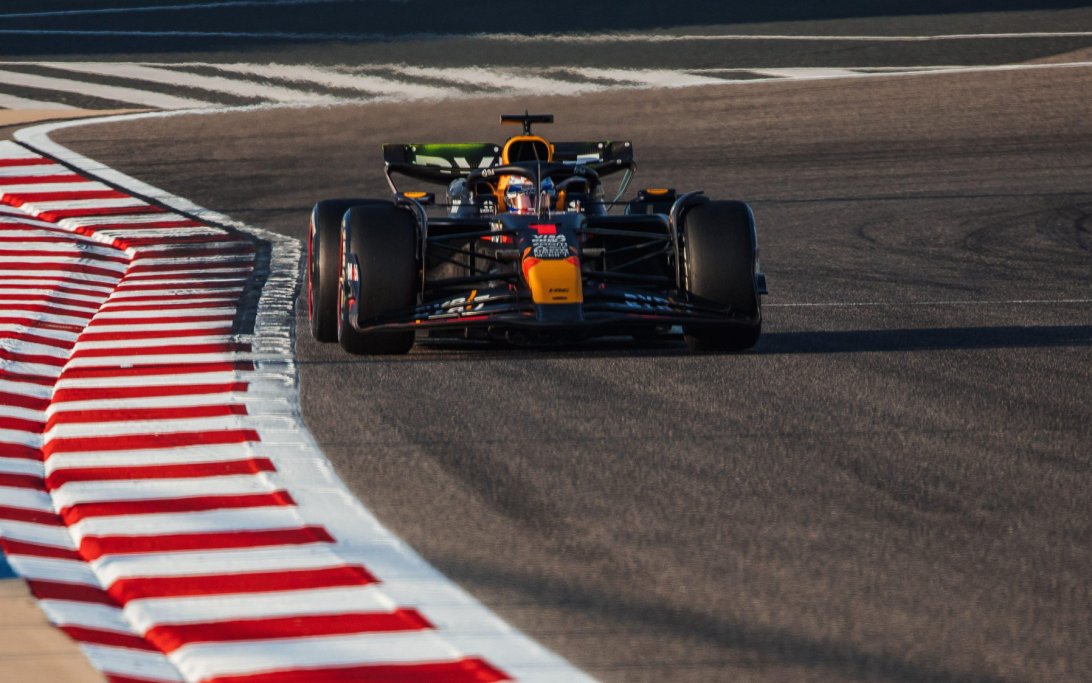 Verstappen Bahrain test