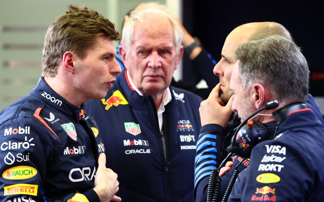 Verstappen Marko Horner Bahrain