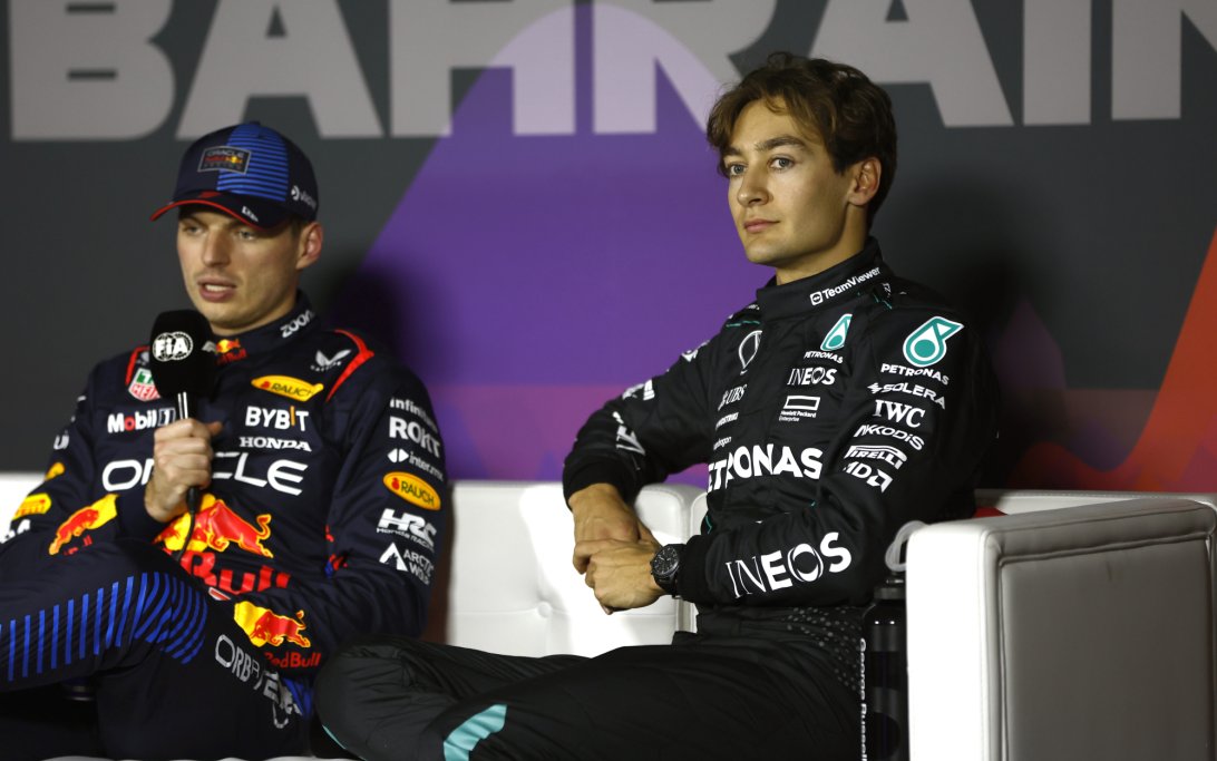 GP Bahrain Verstappen Russell