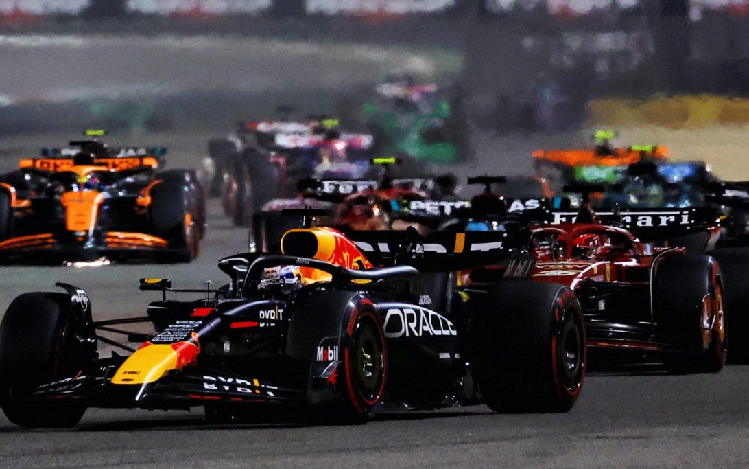Verstappen race Bahrain 2024