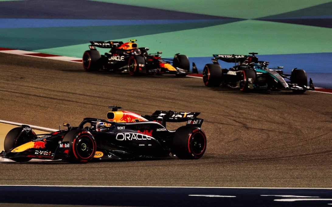 Verstappen start 2024 Bahrain