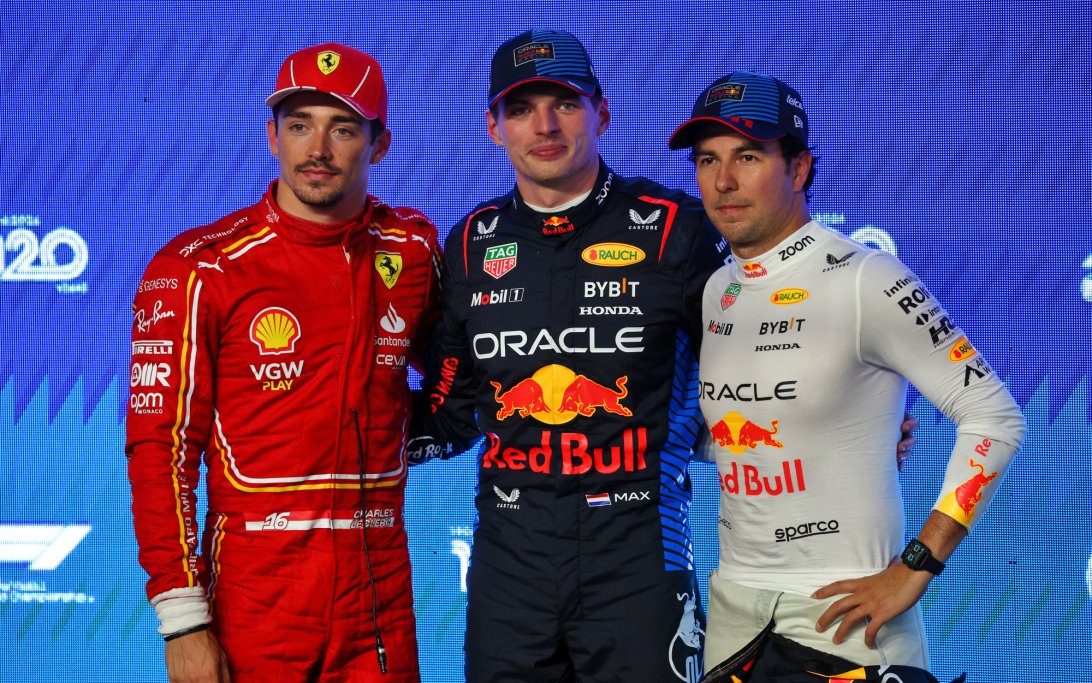 Verstappen Perez Leclerc Saudi