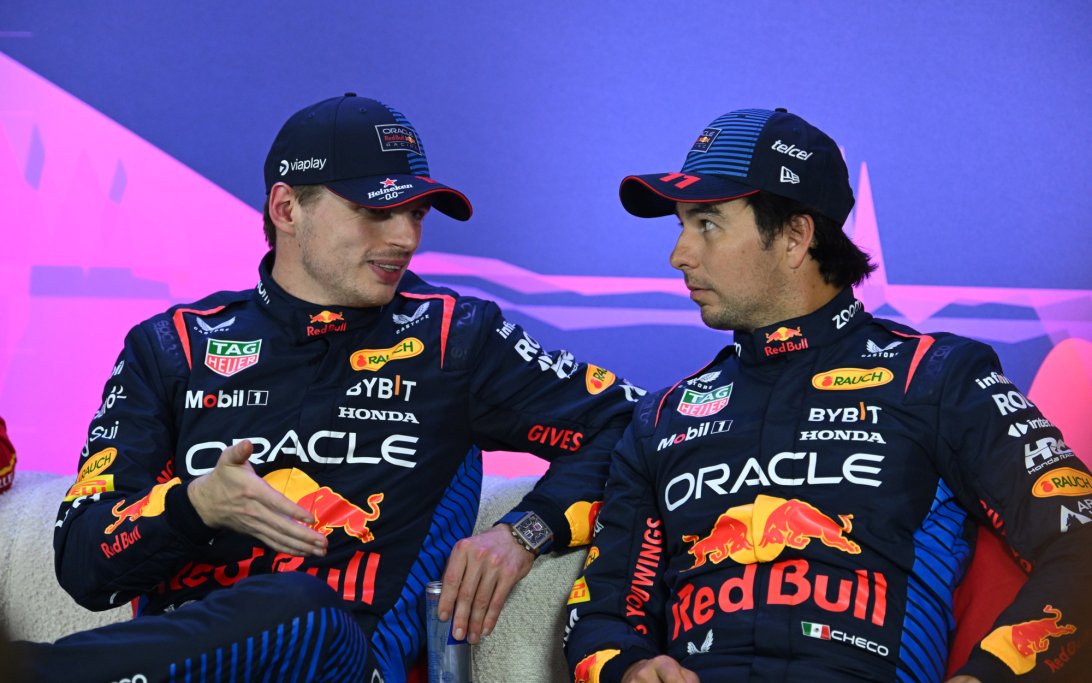 Verstappen Perez Qualifying