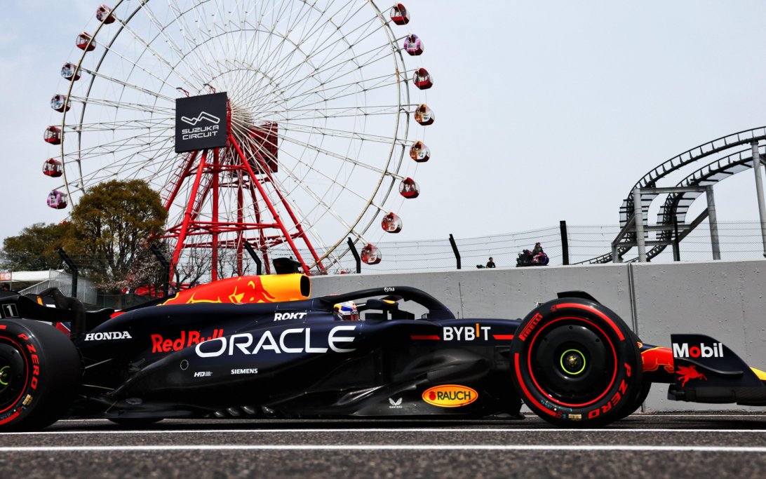 Verstappen Japan FP3