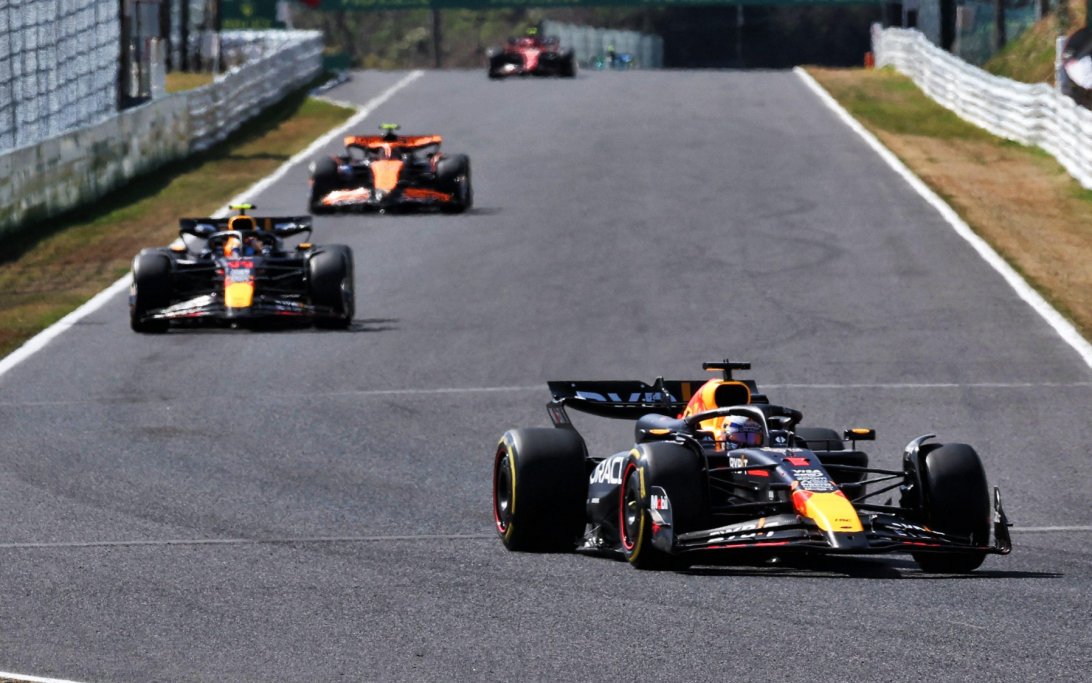 Verstappen race Japan