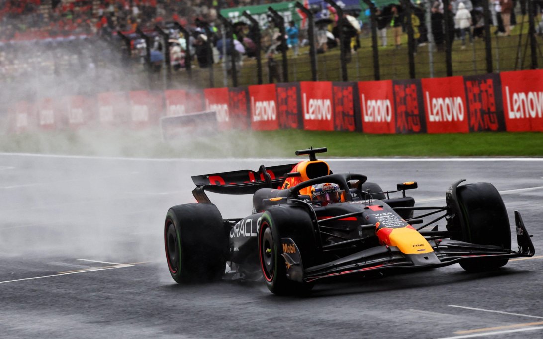 Verstappen rain China