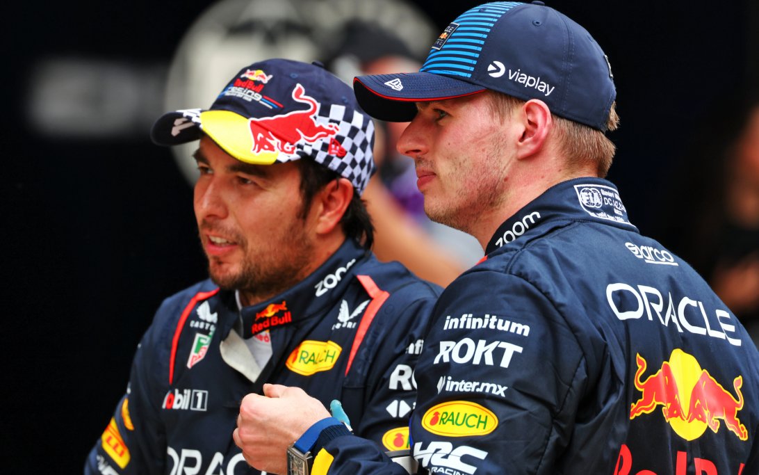 Verstappen Perez China