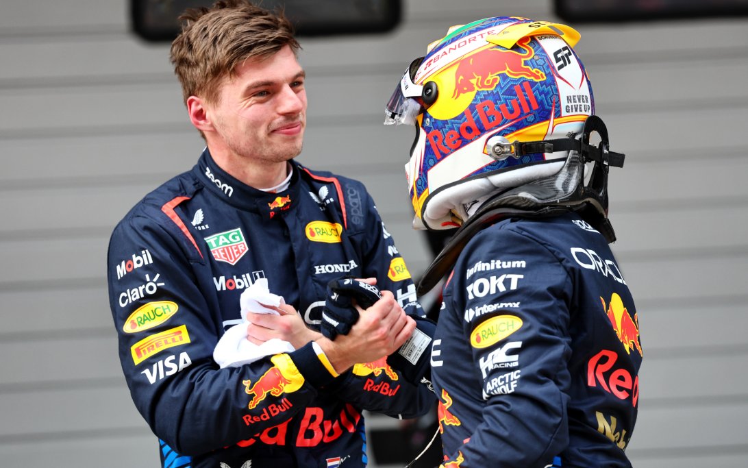 Verstappen Perez pole China 2024