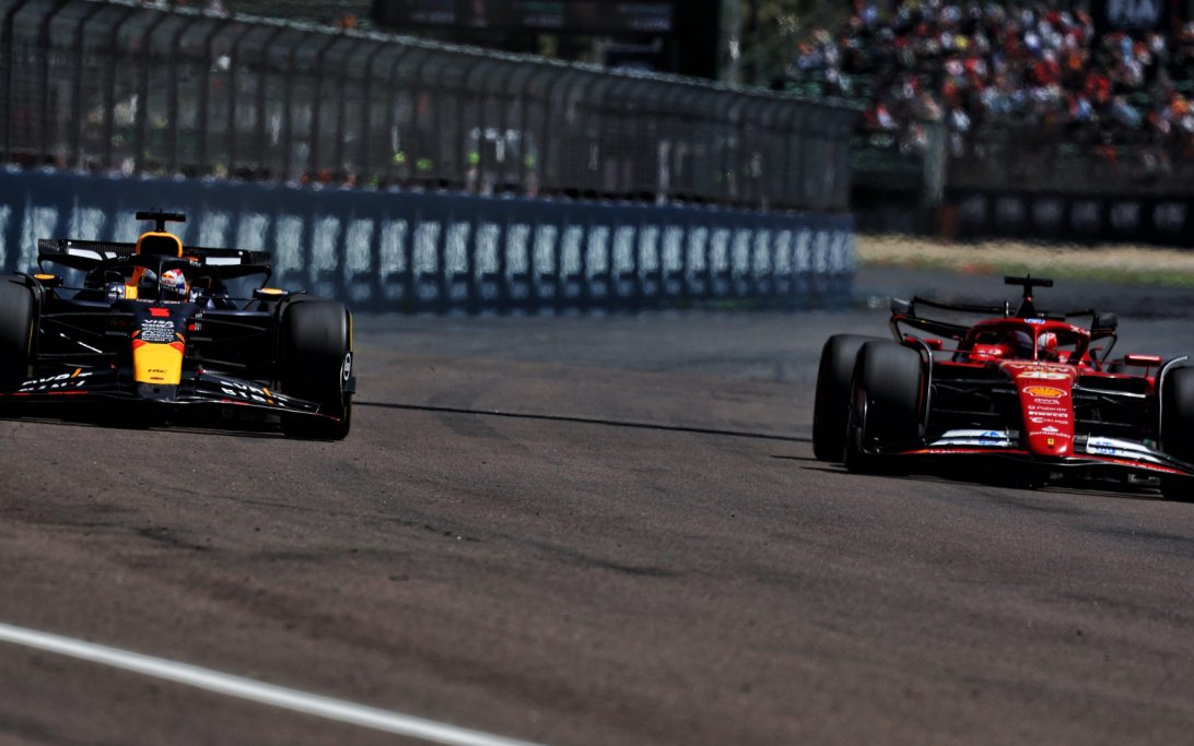 Verstappen Leclerc Imola