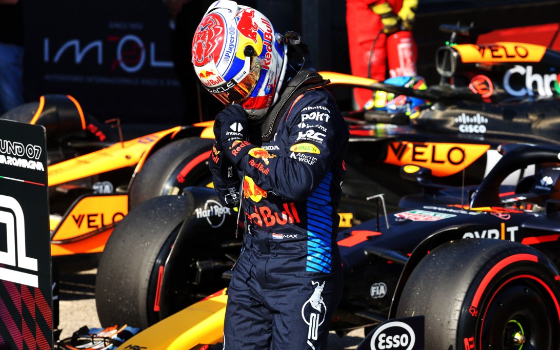 Verstappen pole Imola