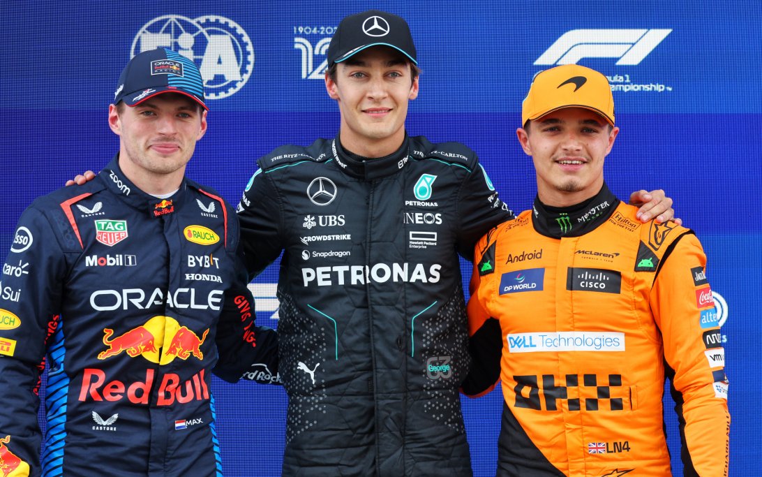 Verstappen Russell Norris Canada