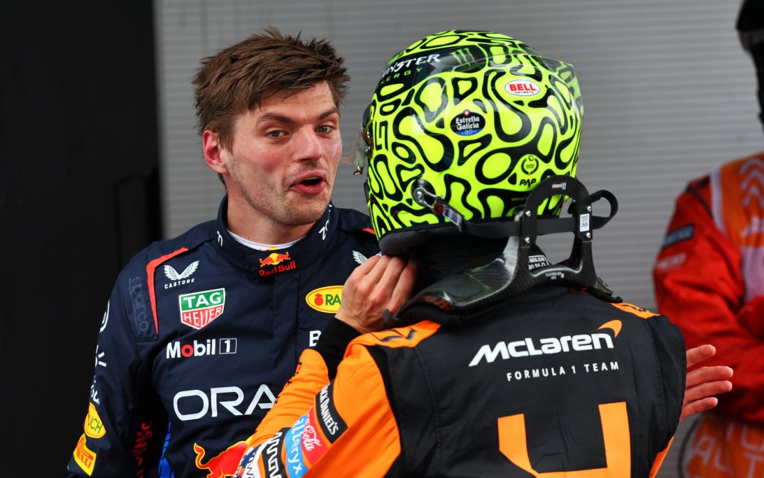 Verstappen Norris Qualifying Spain