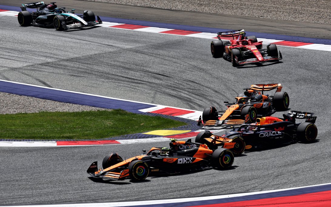 Verstappen Norris Piastri