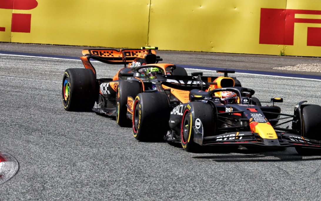 Verstappen Norris Austria crash