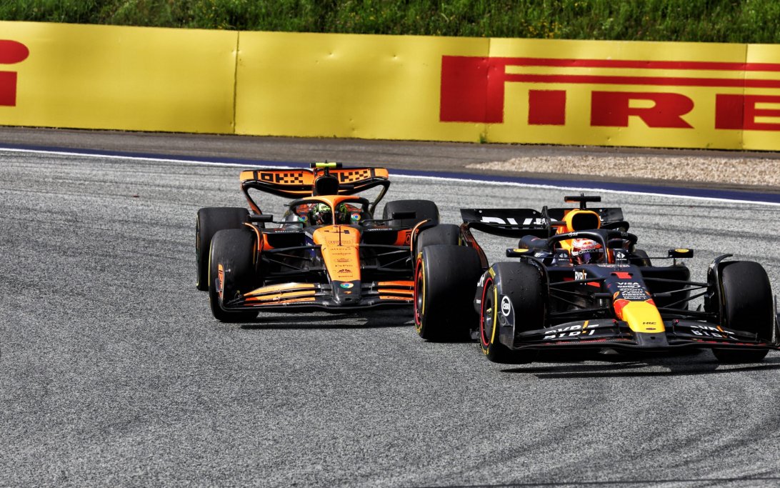 Verstappen Norris Austria crash