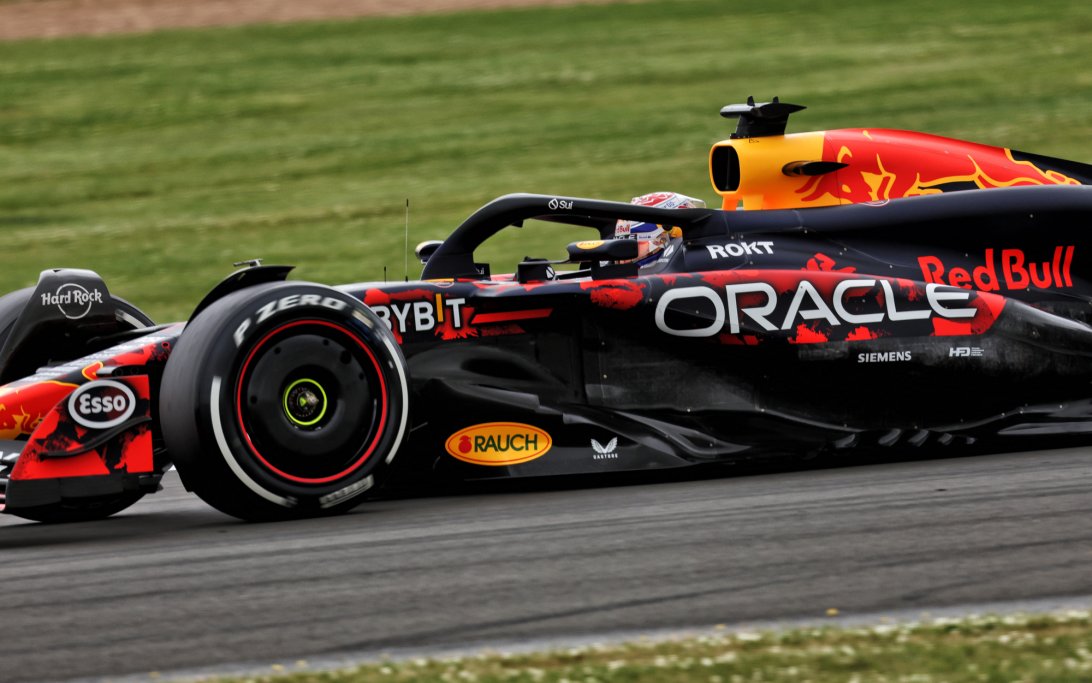 Verstappen FP1 Silverstone